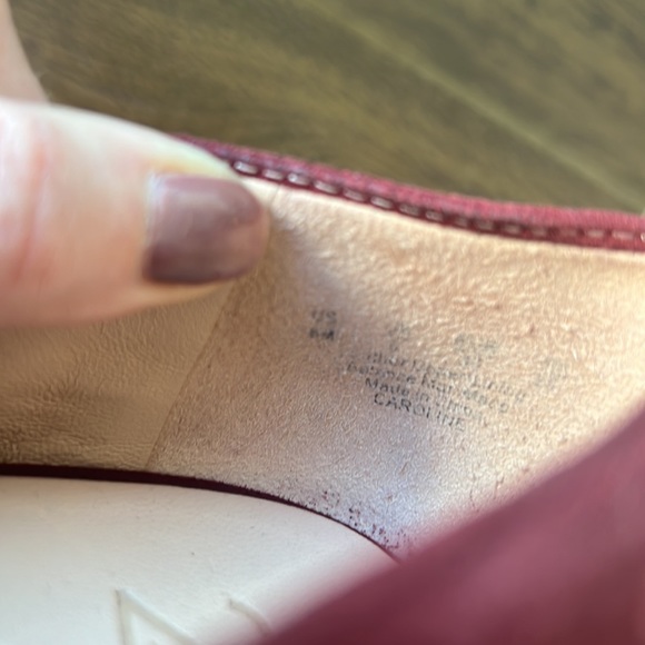 27 Edit Caroline Burgundy Loafer - Picture 6 of 6